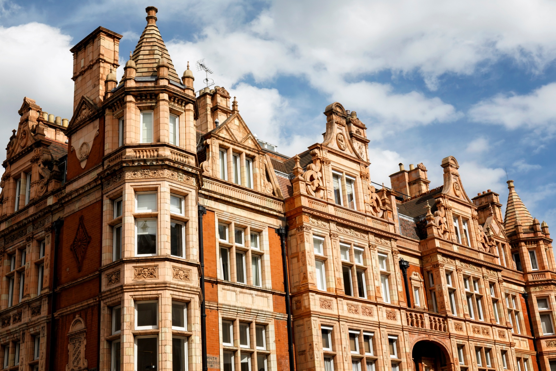 Historic property building facade